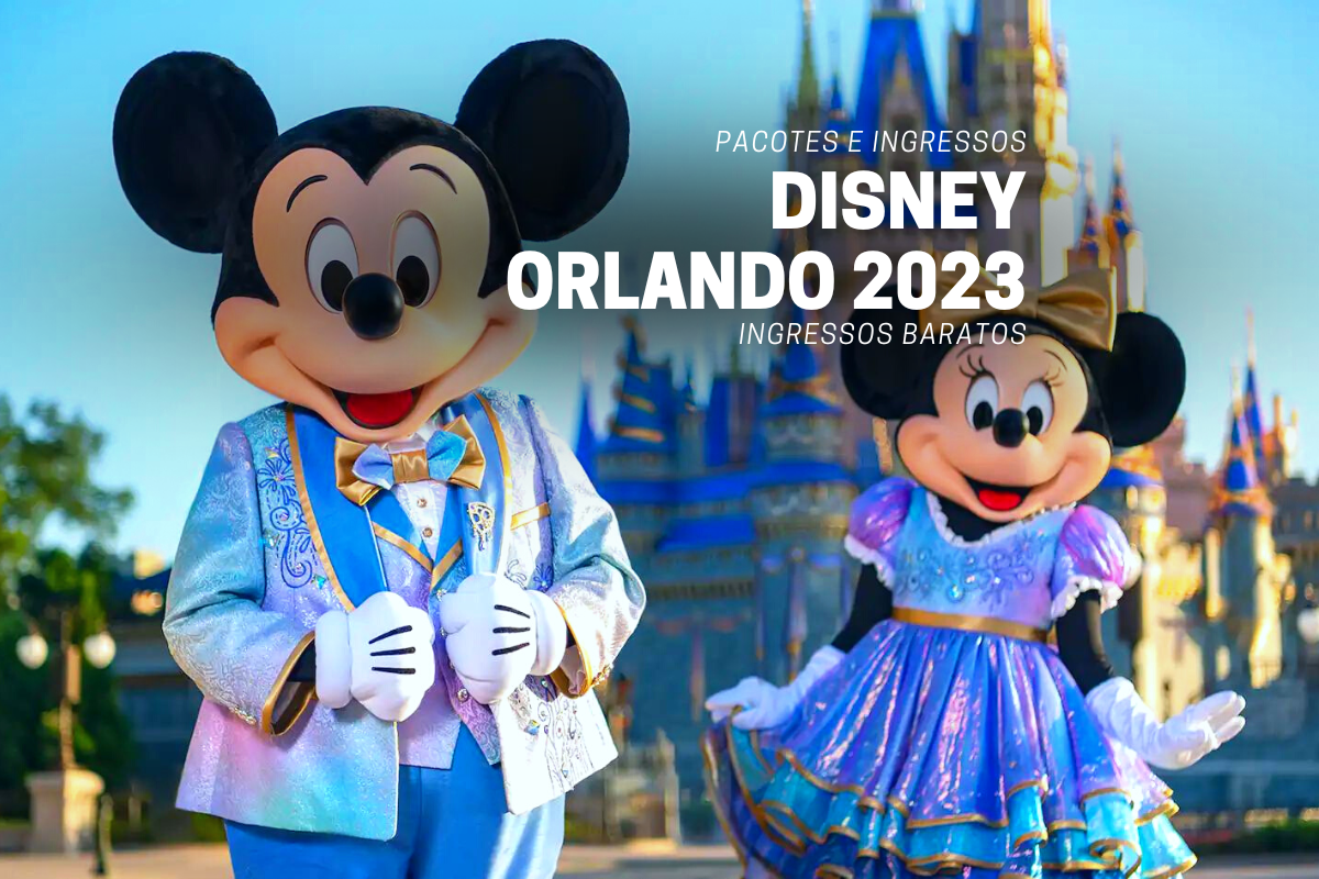 Pacotes Disney Orlando 2023 Excursão Disney