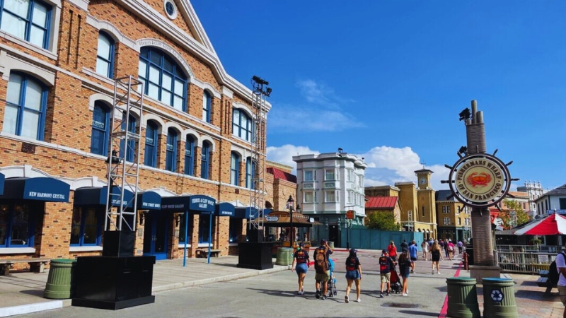 Área San Francisco no Universal Studios: Uma Viagem pela Costa Oeste sem sair da Flórida!