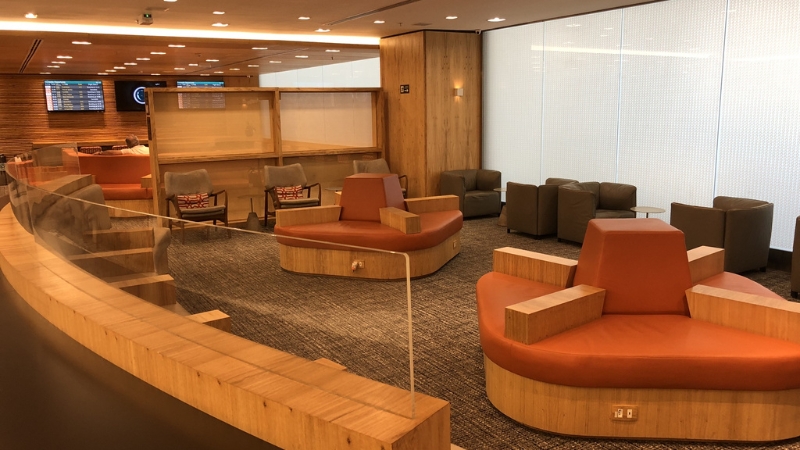 Como é a Sala VIP Lounge GOL Smiles