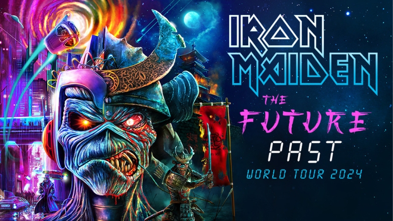 Pacote Iron Maiden, Future Past World Tour em São Paulo 2024