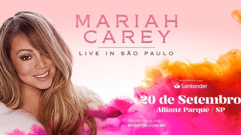 Pacote Mariah Carey Live in São Paulo 2024