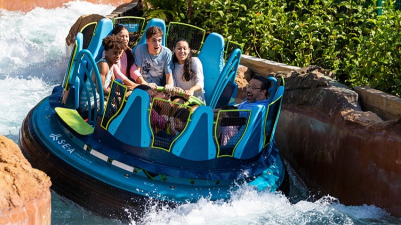 Como é o Parque Aquatica Orlando