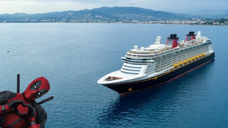 Deadpool chega aos cruzeiros Disney, causando caos e diversão!