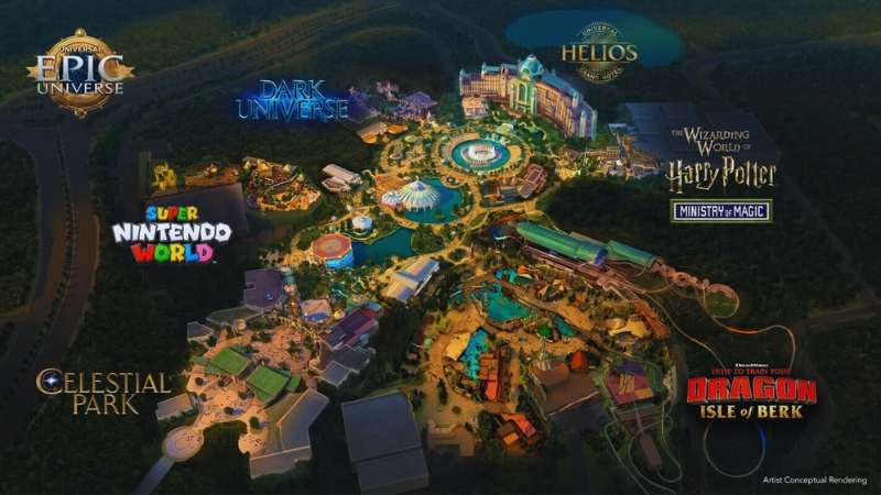 Descubra as Áreas do Epic Universe: Uma aventura sem limites!