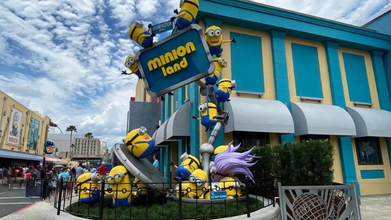 Minion Land Universal Studios: Onde a diversão é a lei e os Minions são os mestres