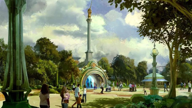 Novo parque Universal área do Harry Potter