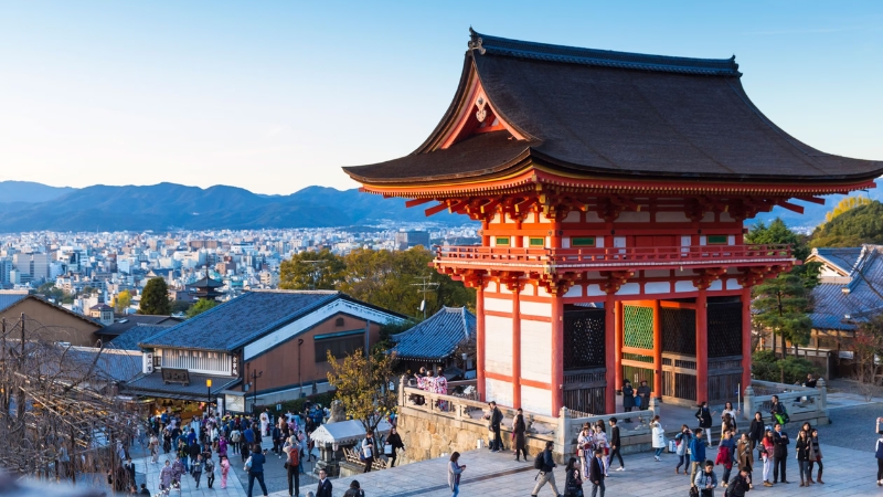 Top 5 viagens internacionais no mês de Outubro - kyoto - japão