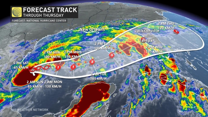 Busch Gardens suspende operações por conta do Furacão Milton