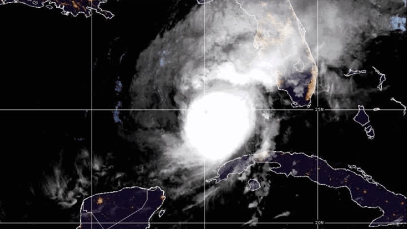 Furacão Milton Agora: Onde acompanhar o furacão e informações em tempo real