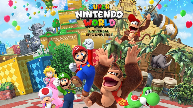 Super Nintendo World chega a Orlando em 2025