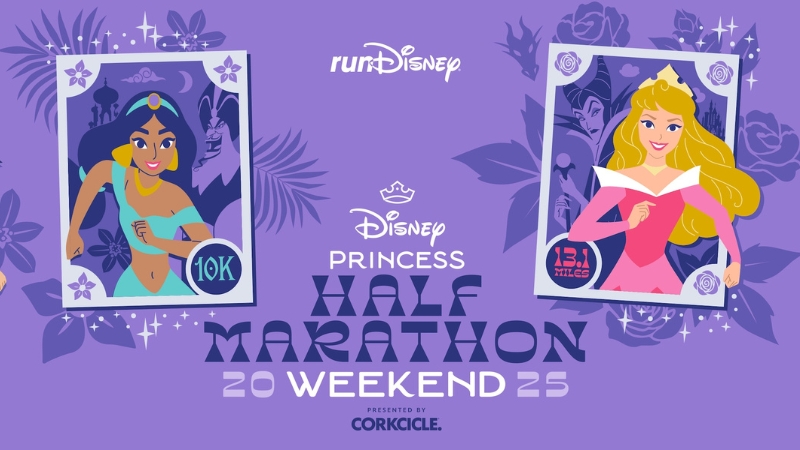 Corrida na Disney Fevereiro 2025: Disney Princess Half Marathon Weekend