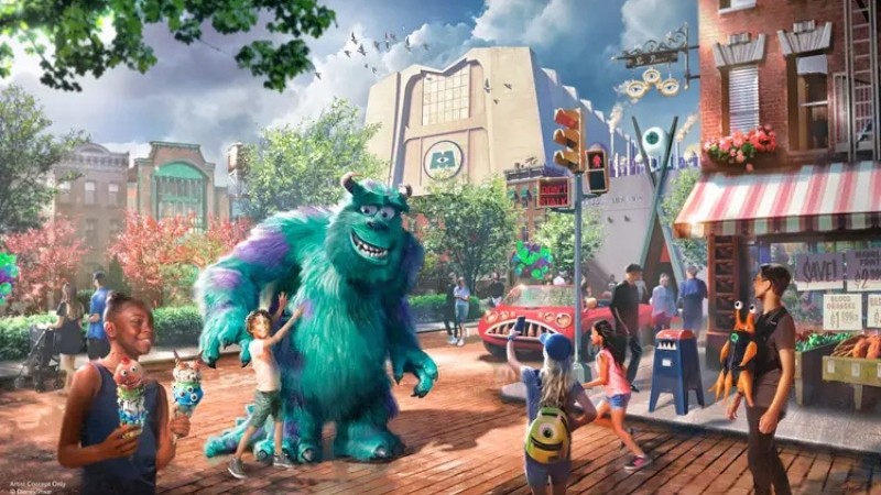 Disney revela mais detalhes da nova área do Monstros S.A. no Hollywood Studios