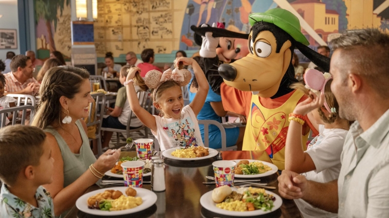 Plano de refeições grátis na Disney em 2025