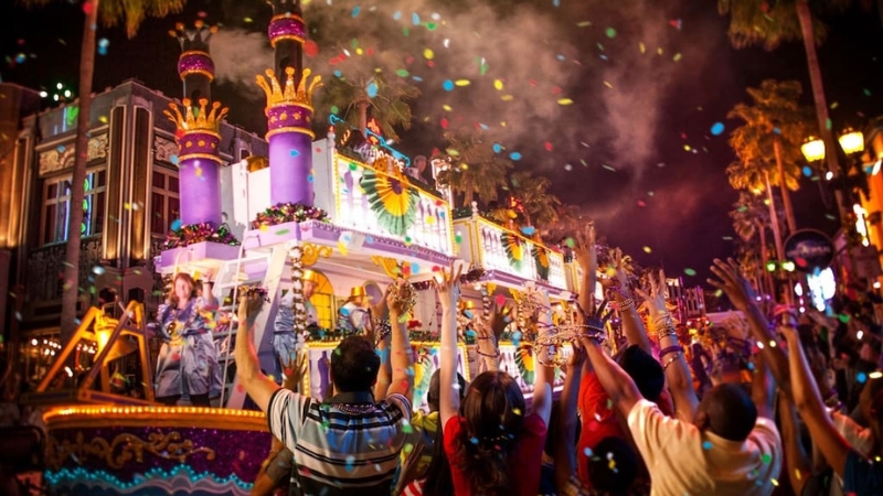 Shows Mardi Gras Universal 2025: Programação completa