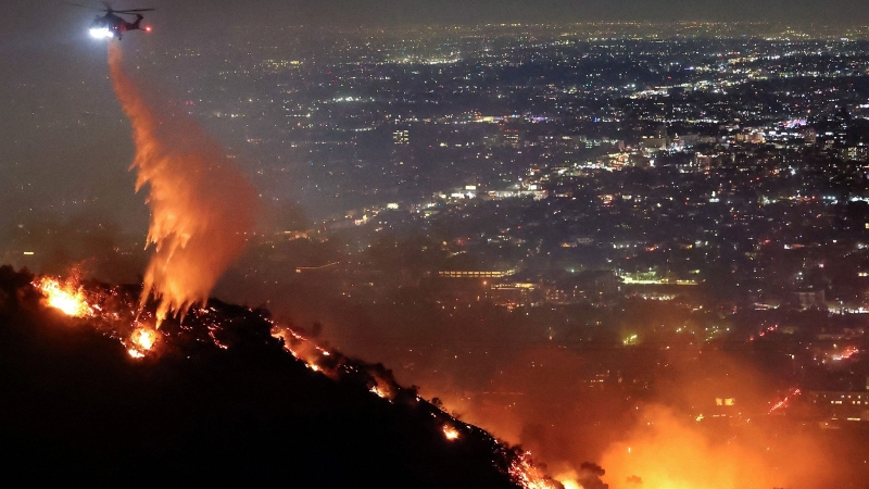 Pontos turísticos fechados em Los Angeles na Califórnia por conta das queimadas