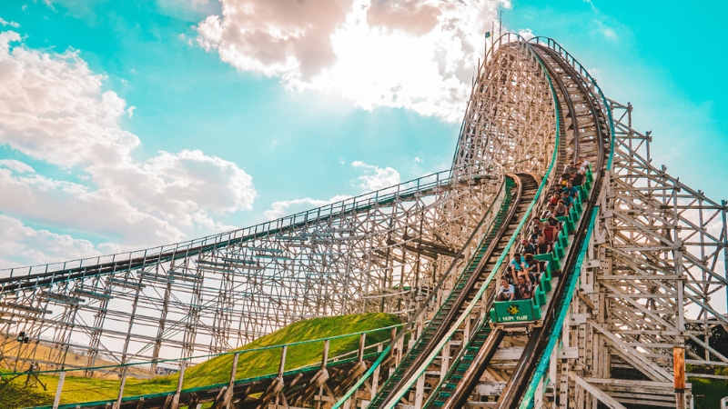 Maior Montanha-Russa da América Latina, a Montezum