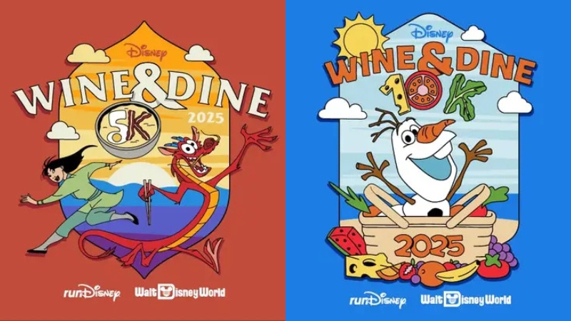 Corrida Disney Wine & Dine 2025: Corridas inspiradas em refeições que prometem diversão e desafios