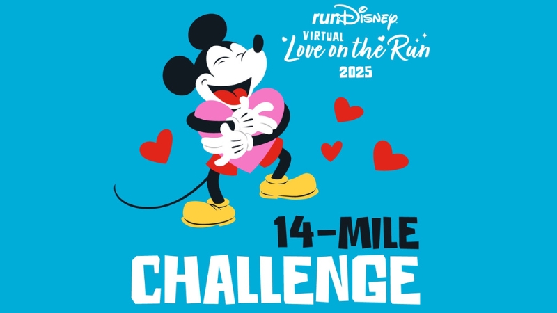 Corrida Virtual Disney Love on the Run 2025!