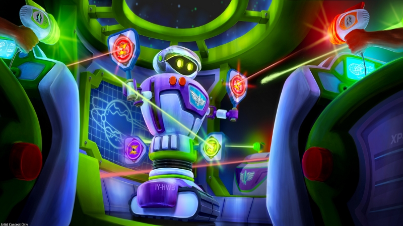Space Ranger Spin terá atualizações na Disney World