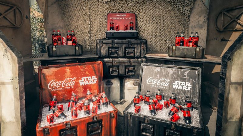 Disney e Star Wars fazem parceria com Coca-Cola em coleção de latas e garrafas exclusivas