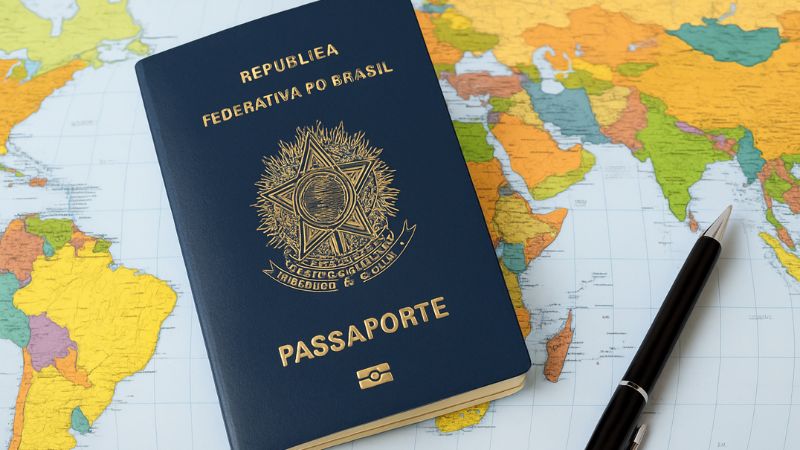 Brasil sobe no ranking dos passaportes mais poderosos do mundo com entrada liberada em mais de 180 países