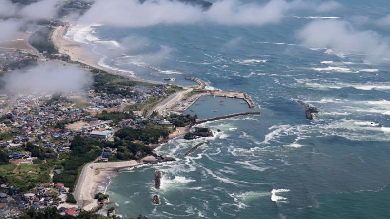 Tsunami alcança os EUA e gera alerta em países da América do Sul