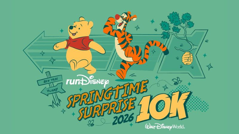 Corrida Disney 10K Springtime Surprise 2026: Uma Corrida encantadora com Pooh e Tigrão