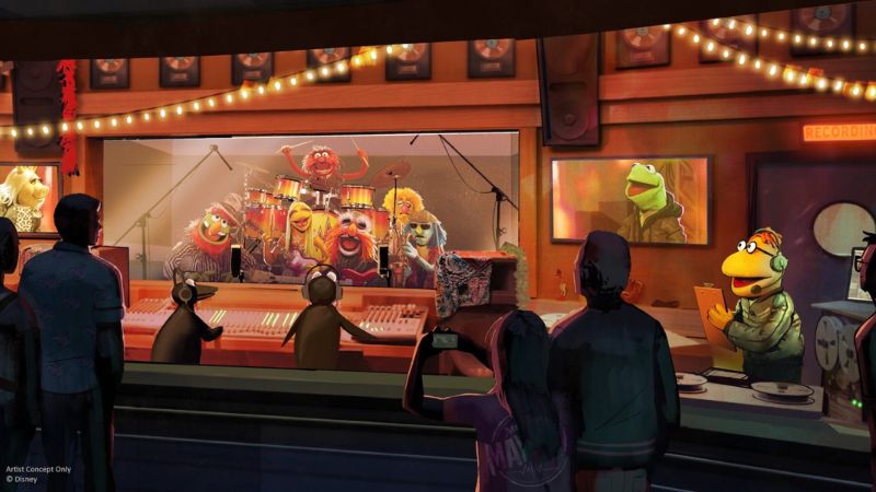 The Electric Mayhem chega ao Rock ‘n’ Roller Coaster com os Muppets no Disney’s Hollywood Studios
