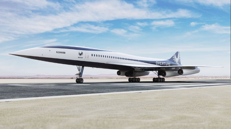 Boom Supersonic anuncia jato que fará Nova York–Londres em 3h30 até 2029