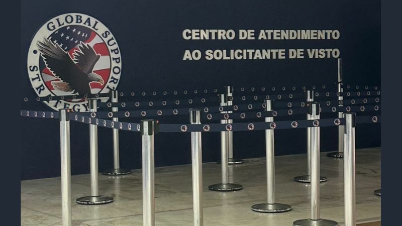 Onde fica o CASV e o Consulado americano no Rio de Janeiro?