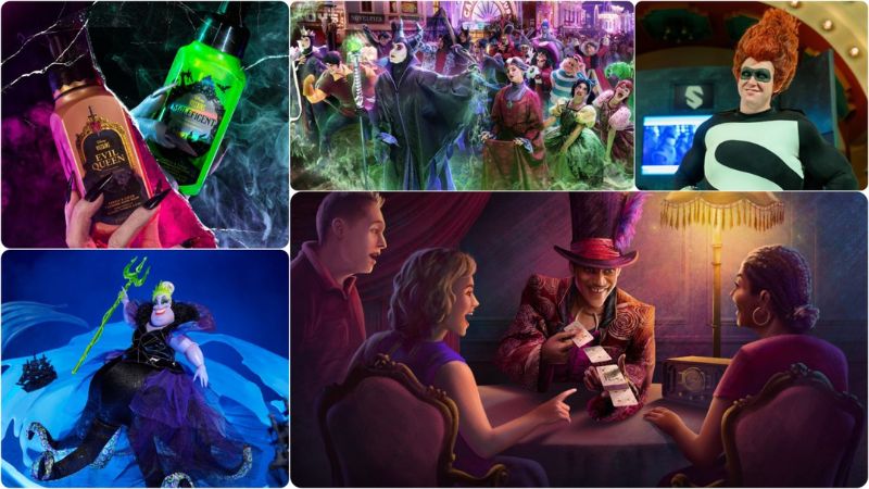Vilões Disney invadem a D23 com nova área, shows e produtos exclusivos