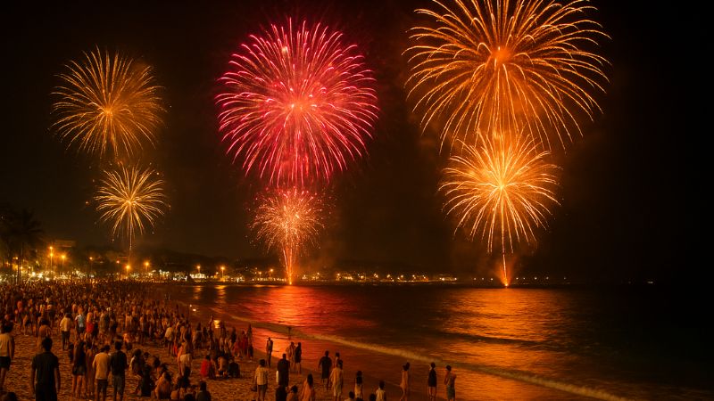 Réveillon Cabo Frio 2026: uma virada inesquecível à beira-mar