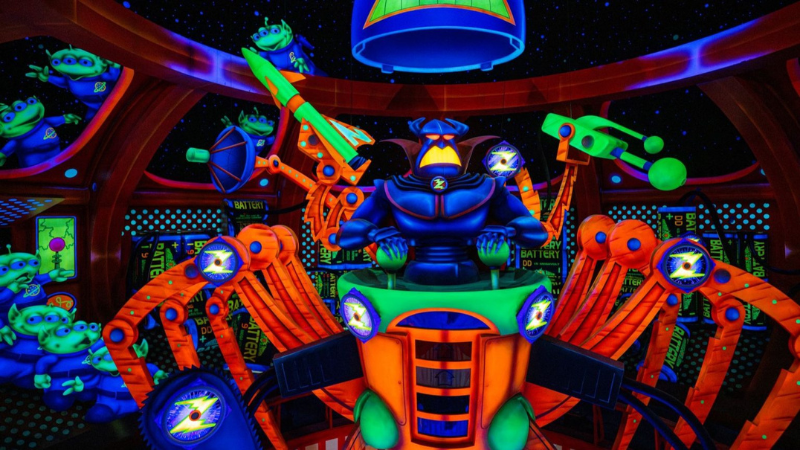 Guia do Buzz Lightyear’s Space Ranger Spin no Magic Kingdom: Descubra como fazer a maior pontuação
